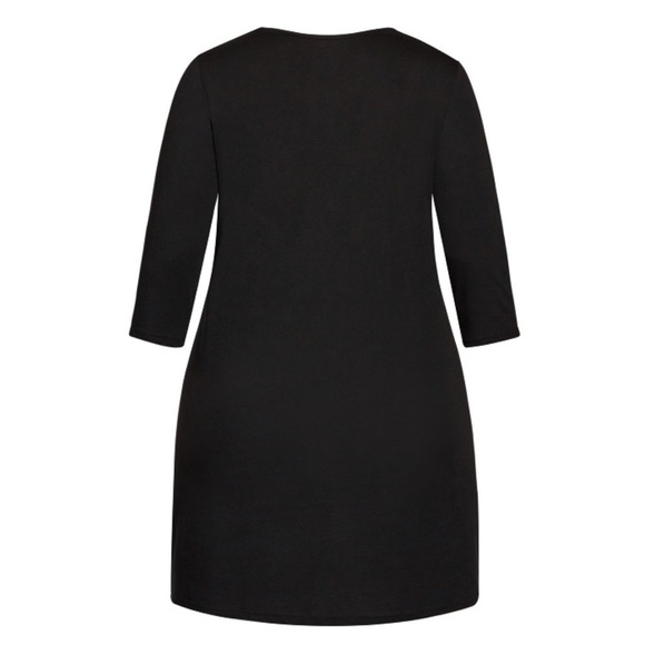 AVENUE BODY 22/24W(2X) Dog Black Sleep Shirt CC05.8 - Picture 4 of 6